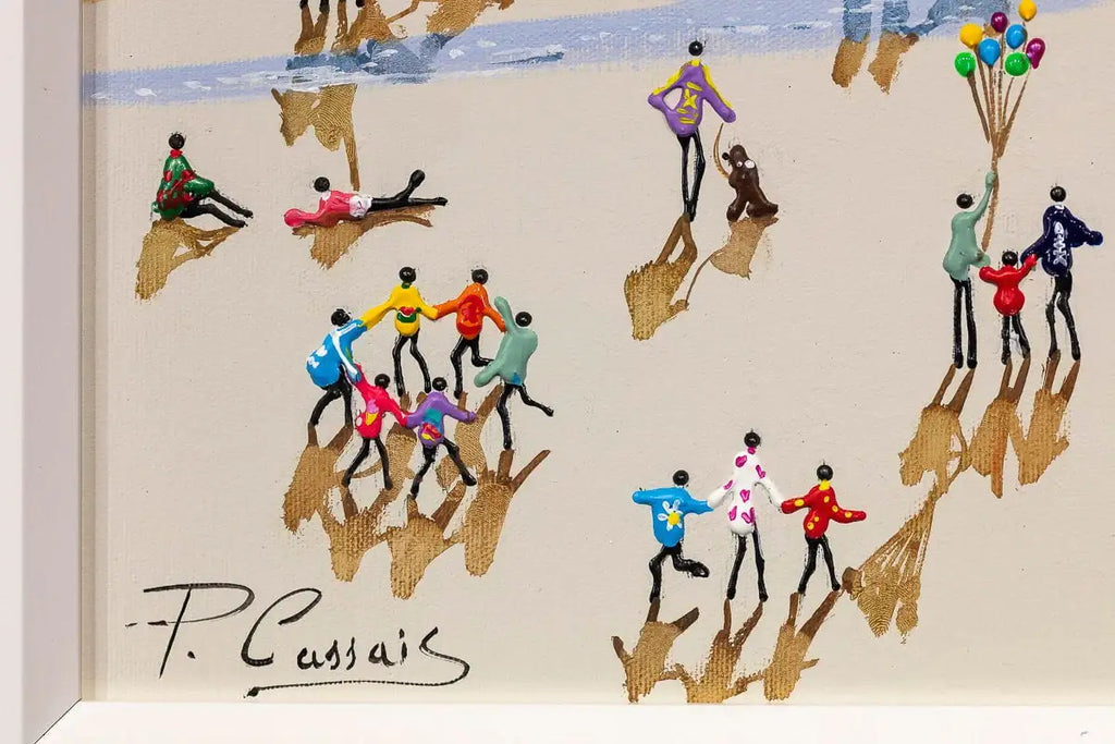 Sun-Kissed Summer - Original - SOLD by artist Paola Cassais - Wyecliffe Galleries