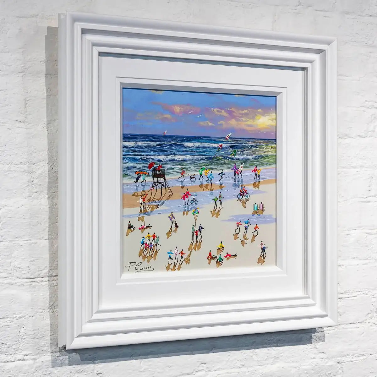 Sun-Kissed Summer - Original - SOLD by artist Paola Cassais - Wyecliffe Galleries