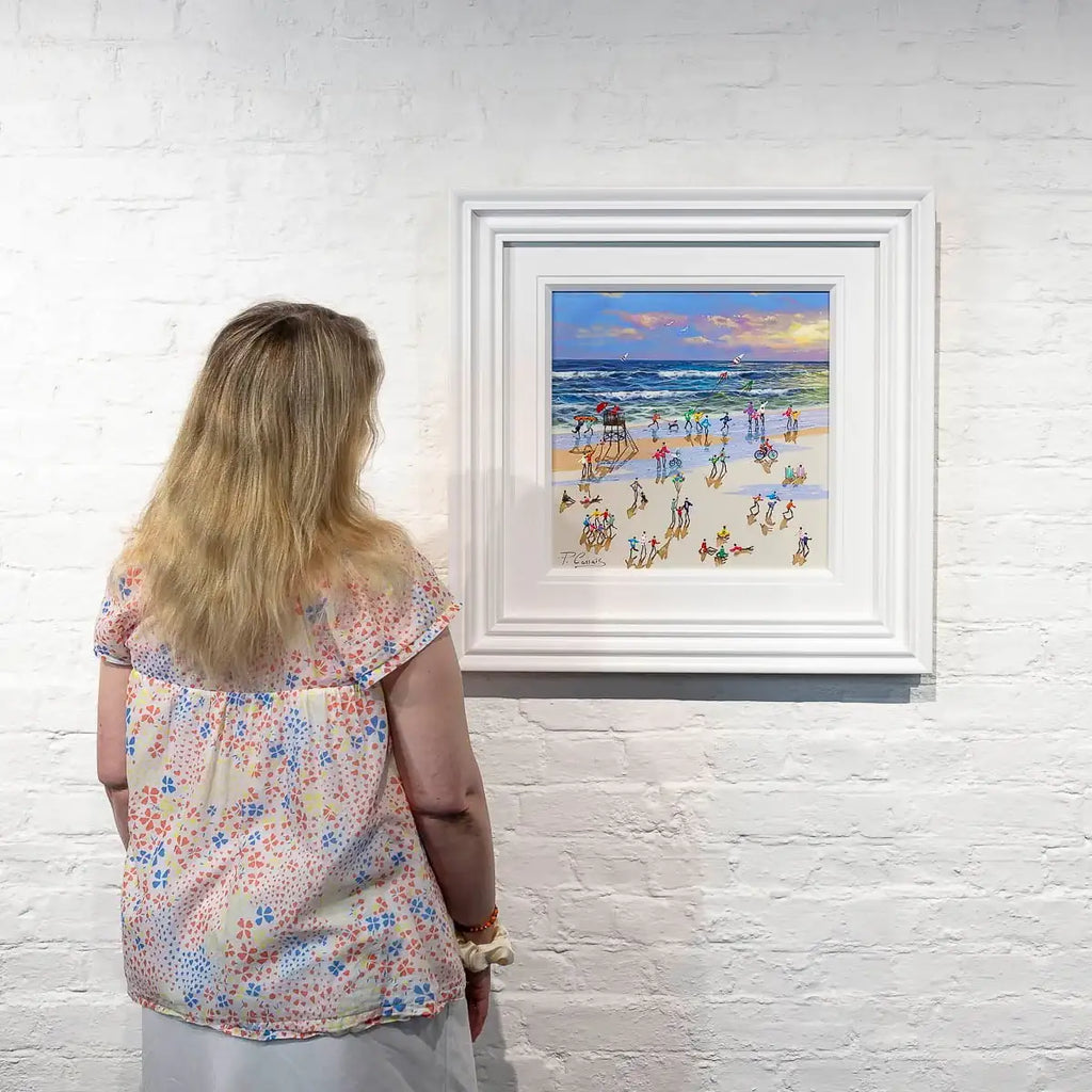 Sun-Kissed Summer - Original - SOLD by artist Paola Cassais - Wyecliffe Galleries