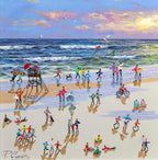 Sun-Kissed Summer - Original - SOLD by artist Paola Cassais - Wyecliffe Galleries