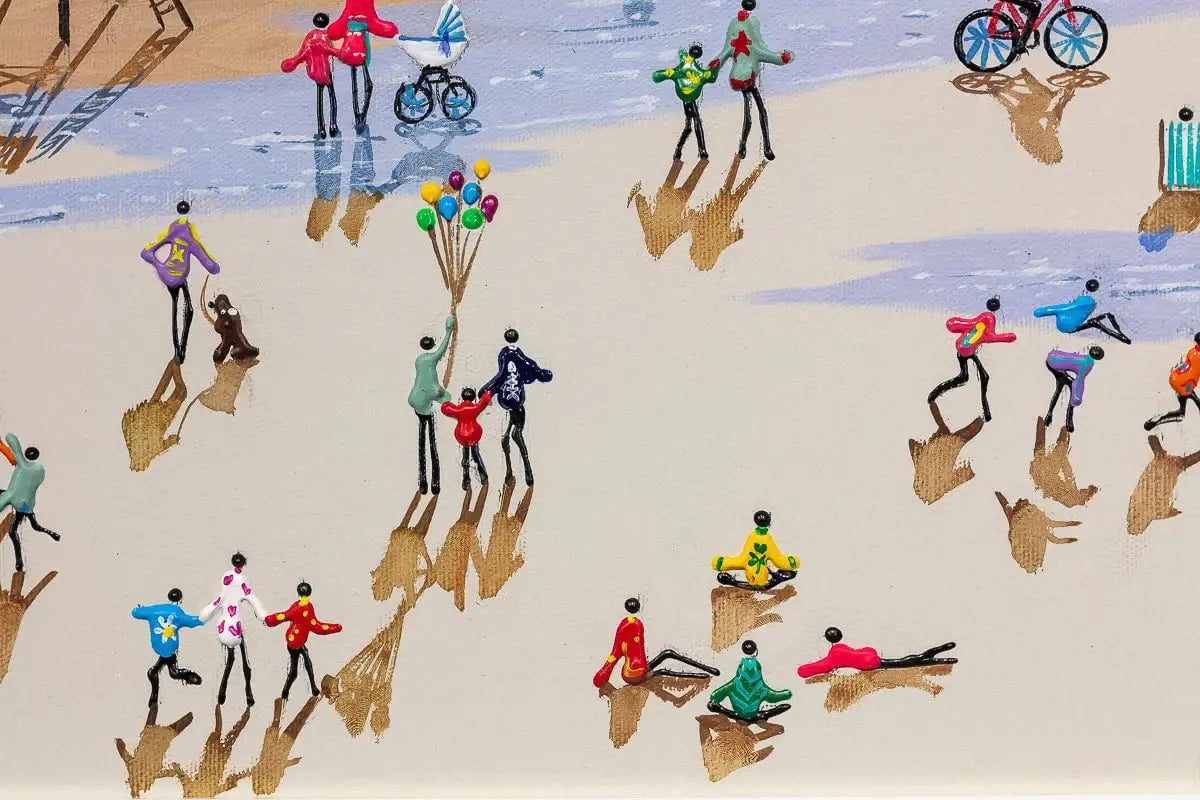 Sun-Kissed Summer - Original - SOLD by artist Paola Cassais - Wyecliffe Galleries