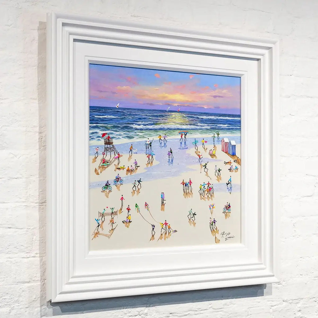 Sunset Vibes - Original - SOLD by artist Paola Cassais - Wyecliffe Galleries