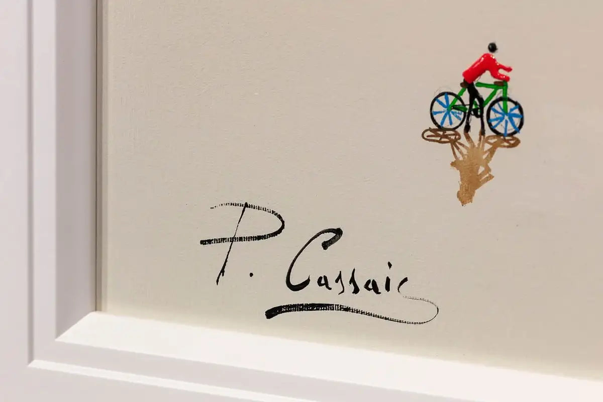 Sunset Worshippers - Original - SOLD by artist Paola Cassais - Wyecliffe Galleries