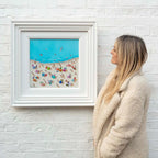 Surf and Sunshine - Original - SOLD by artist Paola Cassais - Wyecliffe Galleries