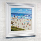 Surfing The Waves - Original - SOLD by artist Paola Cassais - Wyecliffe Galleries