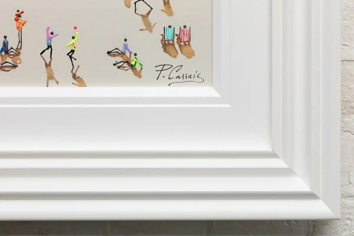 The Ocean's Roar Is Music To The Soul - Original - SOLD by artist Paola Cassais - Wyecliffe Galleries