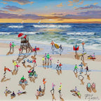 The Ocean's Roar Is Music To The Soul - Original - SOLD by artist Paola Cassais - Wyecliffe Galleries