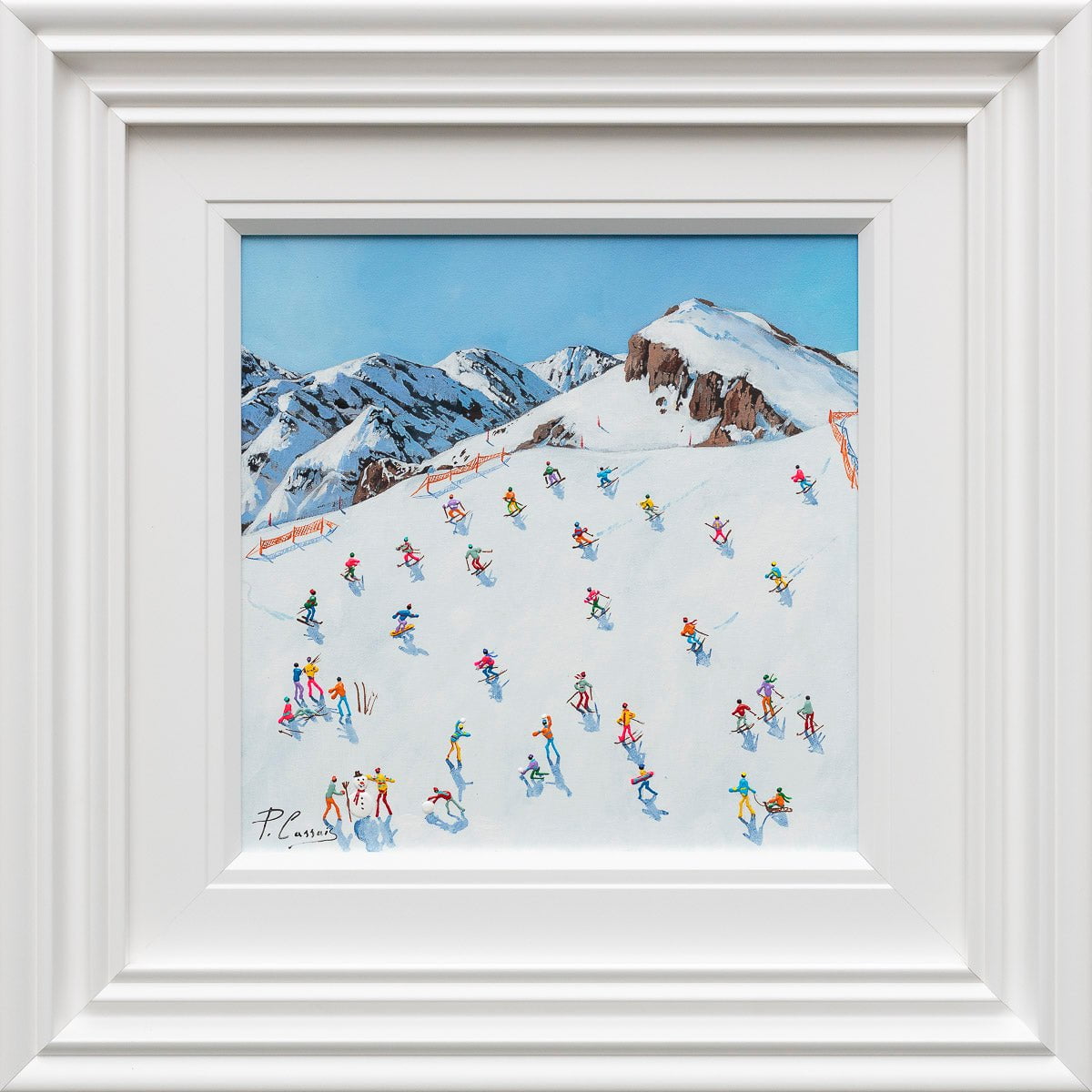 The Ski&#39;s The Limit - Original Paola Cassais Original