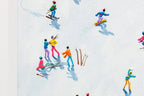 The Ski's The Limit - Original - SOLD by artist Paola Cassais - Wyecliffe Galleries