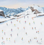 Ups and Downs - Original - SOLD by artist Paola Cassais - Wyecliffe Galleries