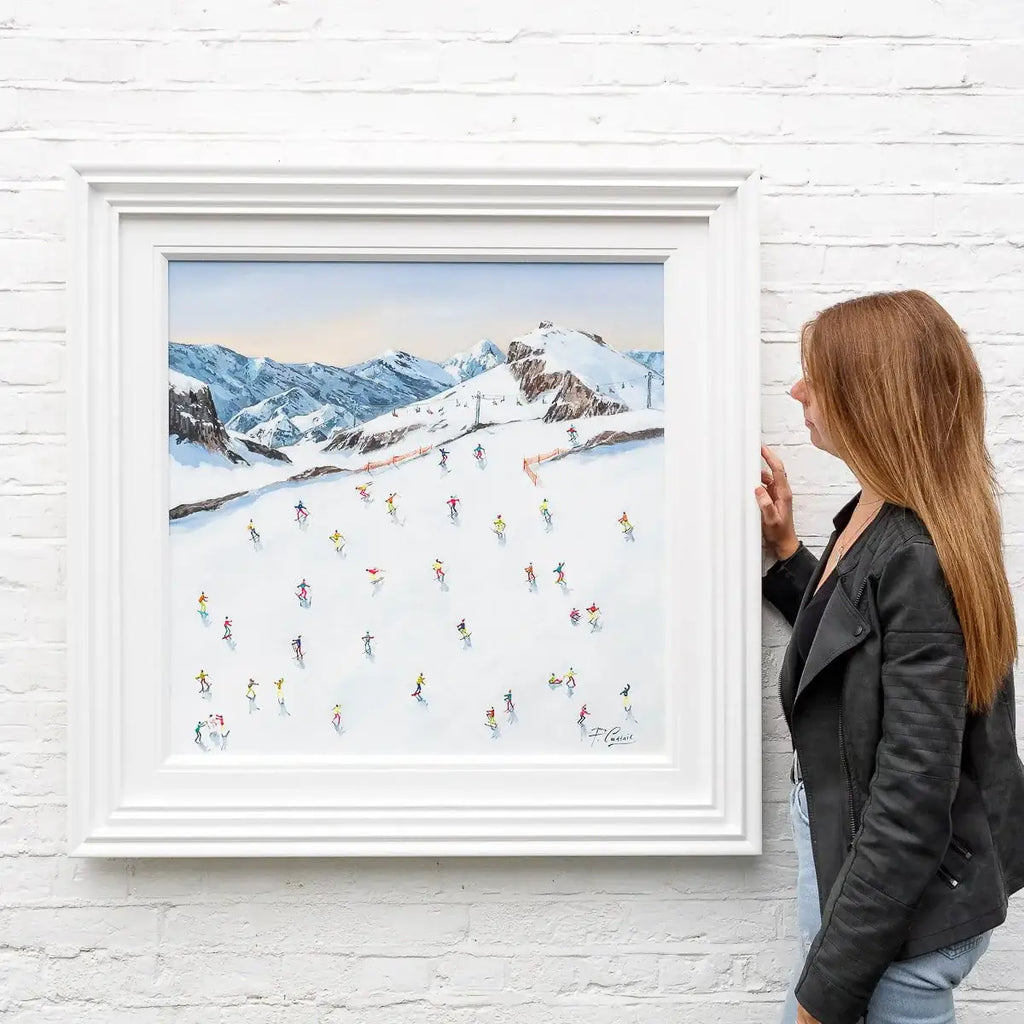 Ups and Downs - Original - SOLD by artist Paola Cassais - Wyecliffe Galleries