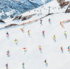 Ups and Downs - Original - SOLD by artist Paola Cassais - Wyecliffe Galleries