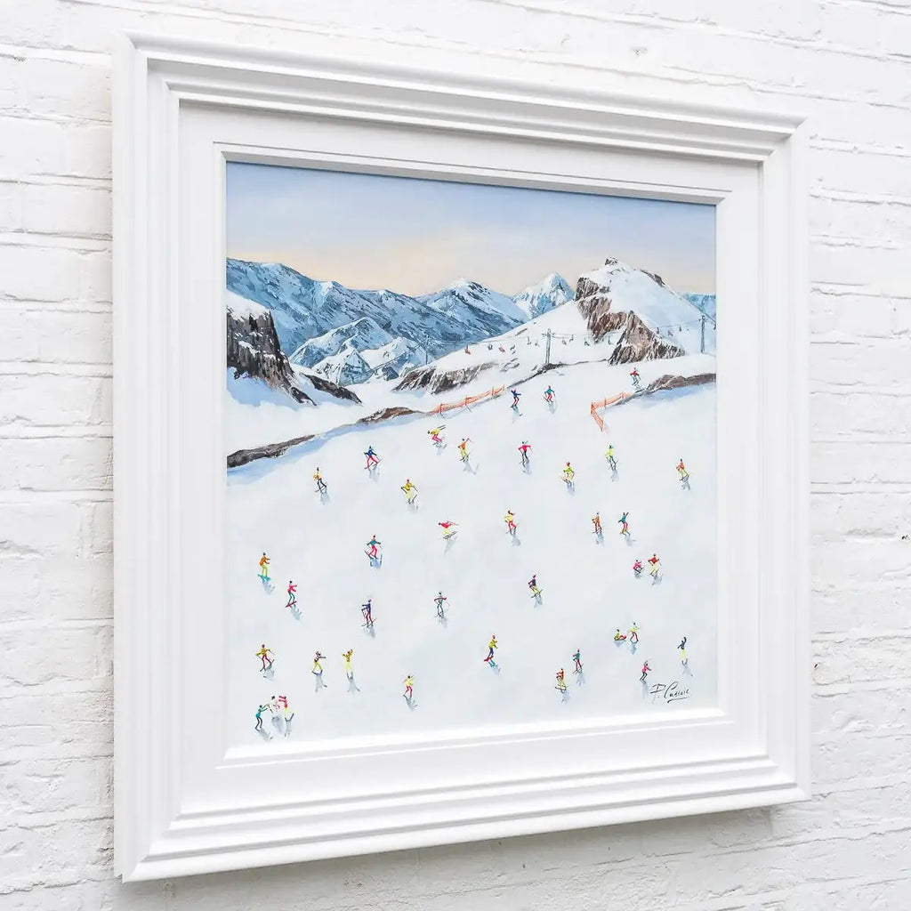 Ups and Downs - Original - SOLD by artist Paola Cassais - Wyecliffe Galleries