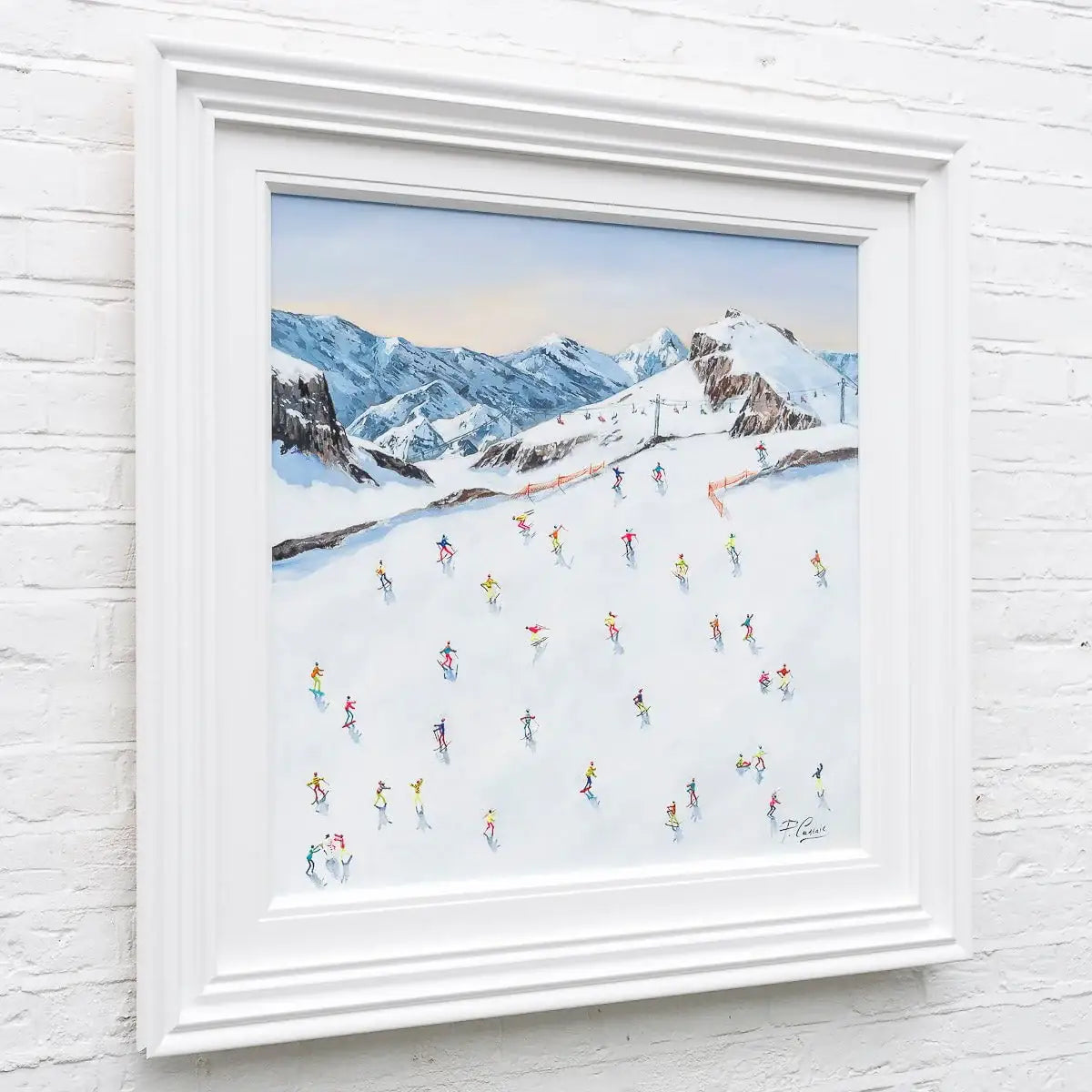 Ups and Downs - Original - SOLD by artist Paola Cassais - Wyecliffe Galleries