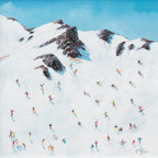 Winter Fun - Original by artist Paola Cassais - Wyecliffe Galleries