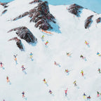 Winter Fun - Original by artist Paola Cassais - Wyecliffe Galleries