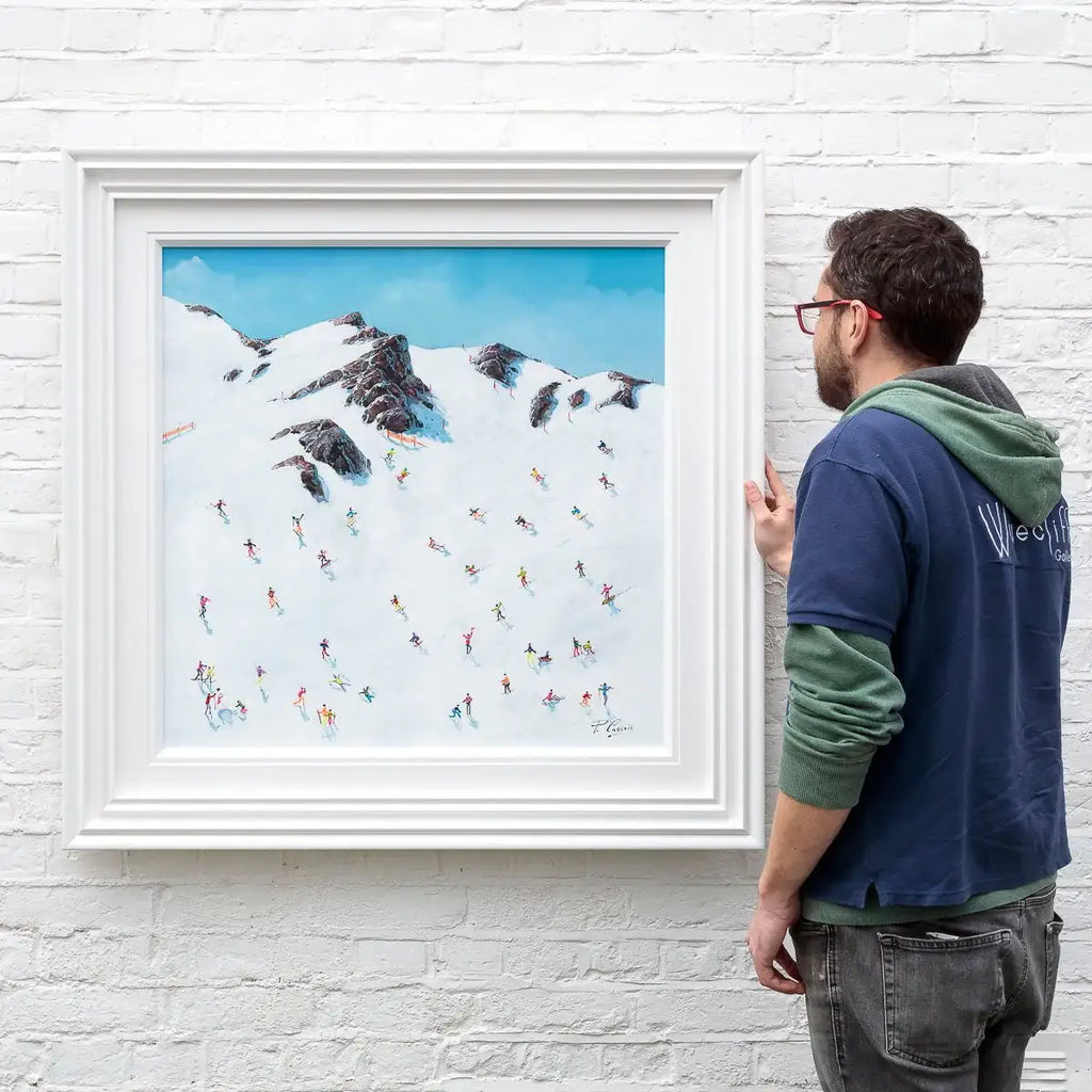 Winter Fun - Original by artist Paola Cassais - Wyecliffe Galleries