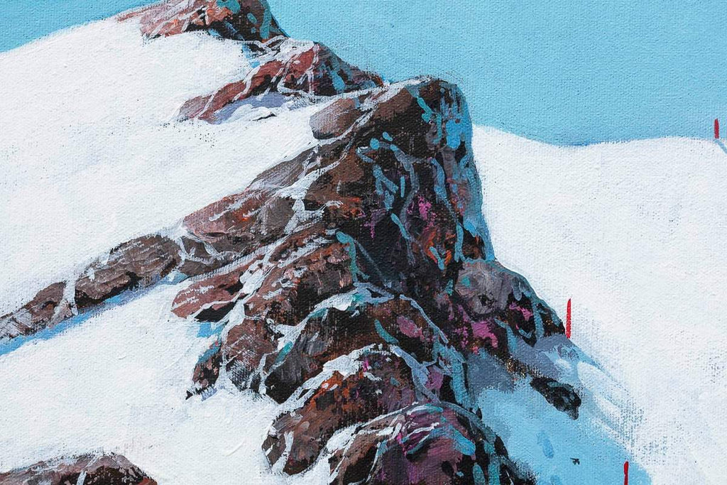 Winter Fun - Original by artist Paola Cassais - Wyecliffe Galleries