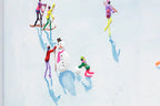 Winter Fun - Original by artist Paola Cassais - Wyecliffe Galleries
