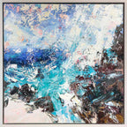 Coral Surf - Original - SOLD by artist Paul Treasure - Wyecliffe Galleries