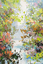 Olive Sedge - Original - SOLD by artist Paul Treasure - Wyecliffe Galleries