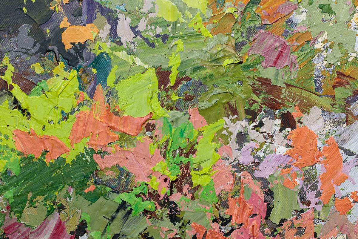 Olive Sedge - Original - SOLD by artist Paul Treasure - Wyecliffe Galleries