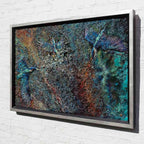 Kingfishers In Flight - Original - SOLD by artist Peter Wood - Wyecliffe Galleries