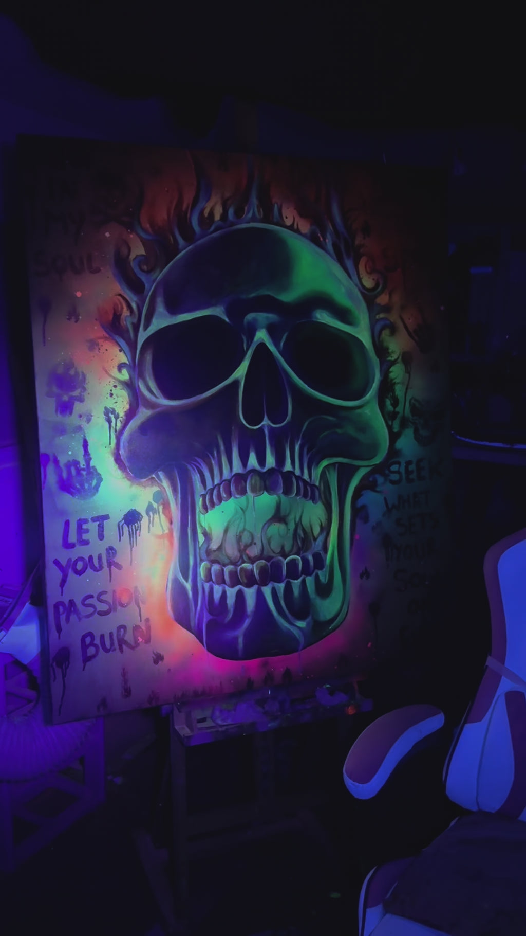 Fire In My Soul - Original - SOLD