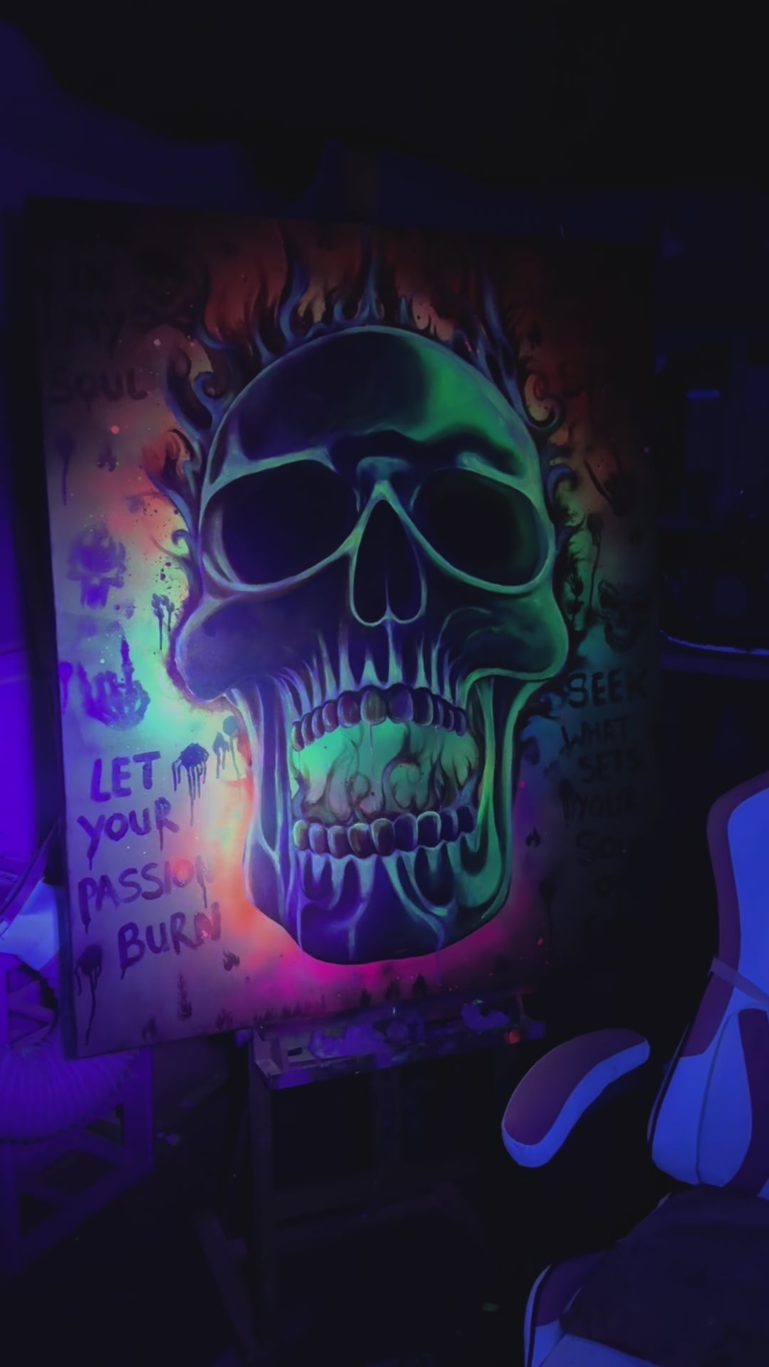 Fire In My Soul - Original - SOLD