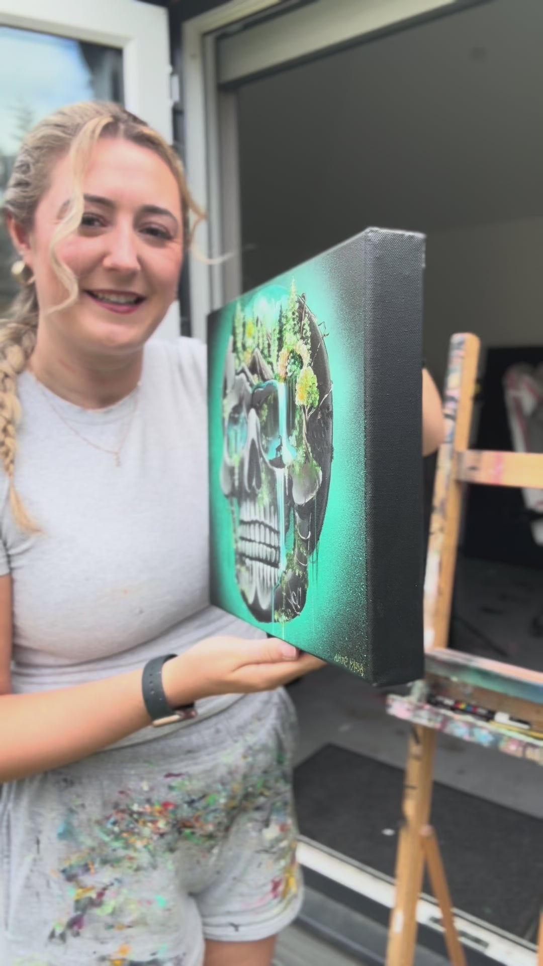 Skull Of Capricorn - Original - SOLD