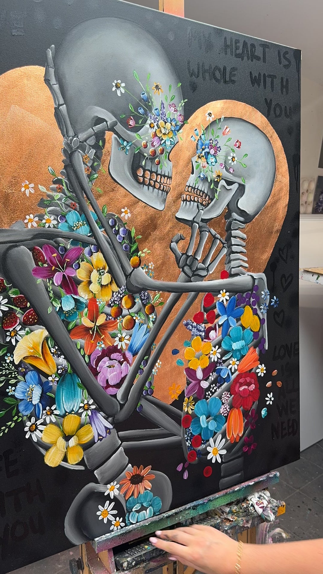 My Heart is Whole with You - Original - SOLD