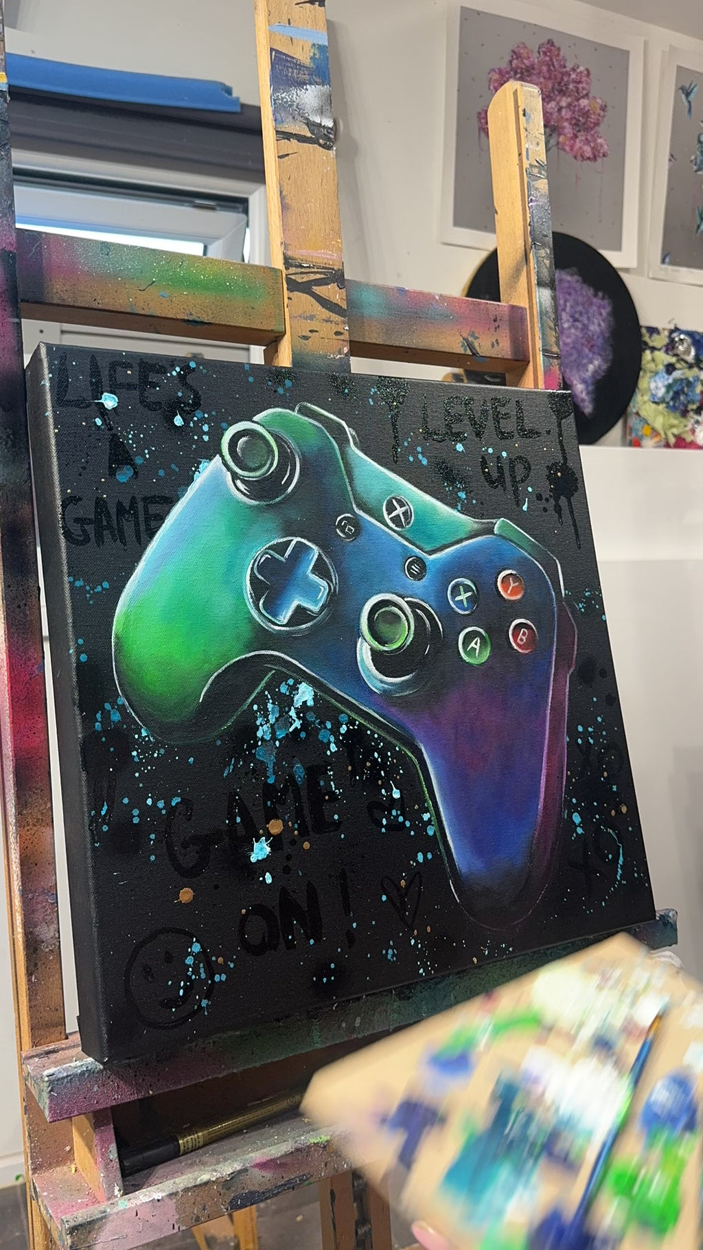 Game On! - Original - SOLD