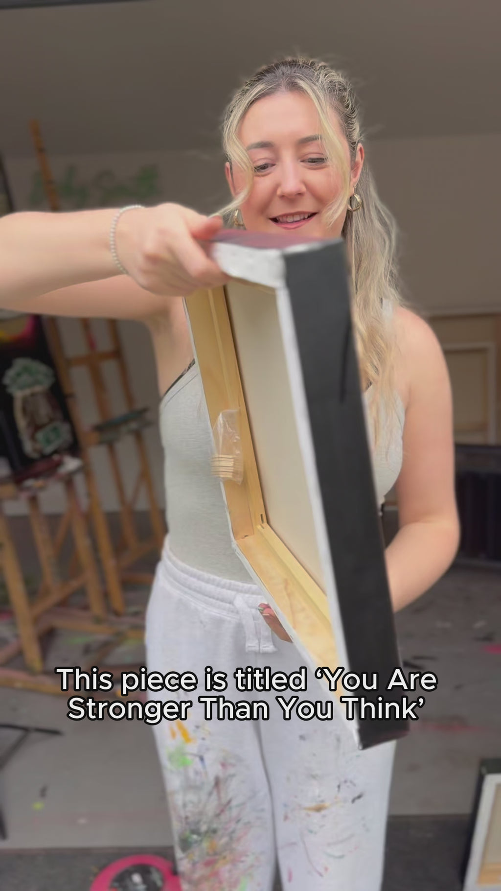 You Are Stronger Than You Think - Original - SOLD