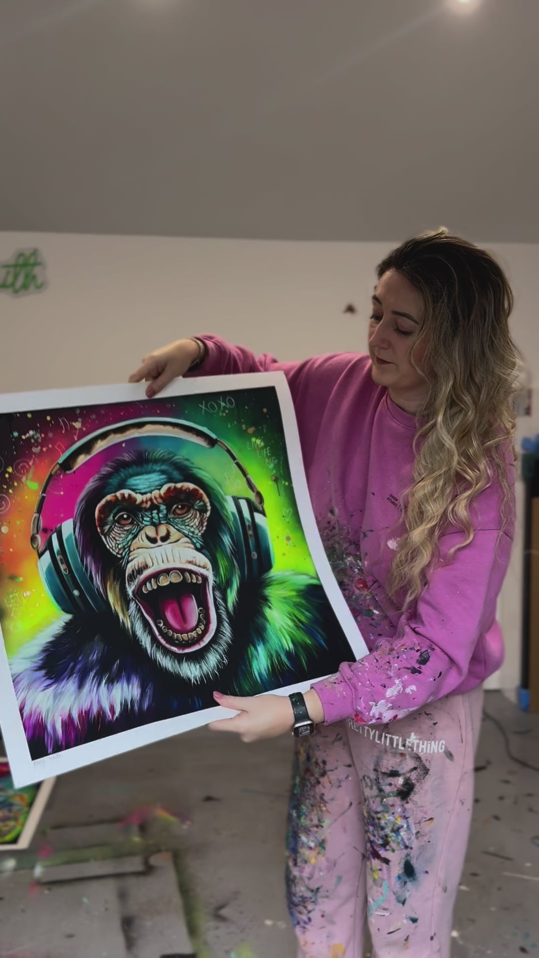Monkey Madness - Artist Proof