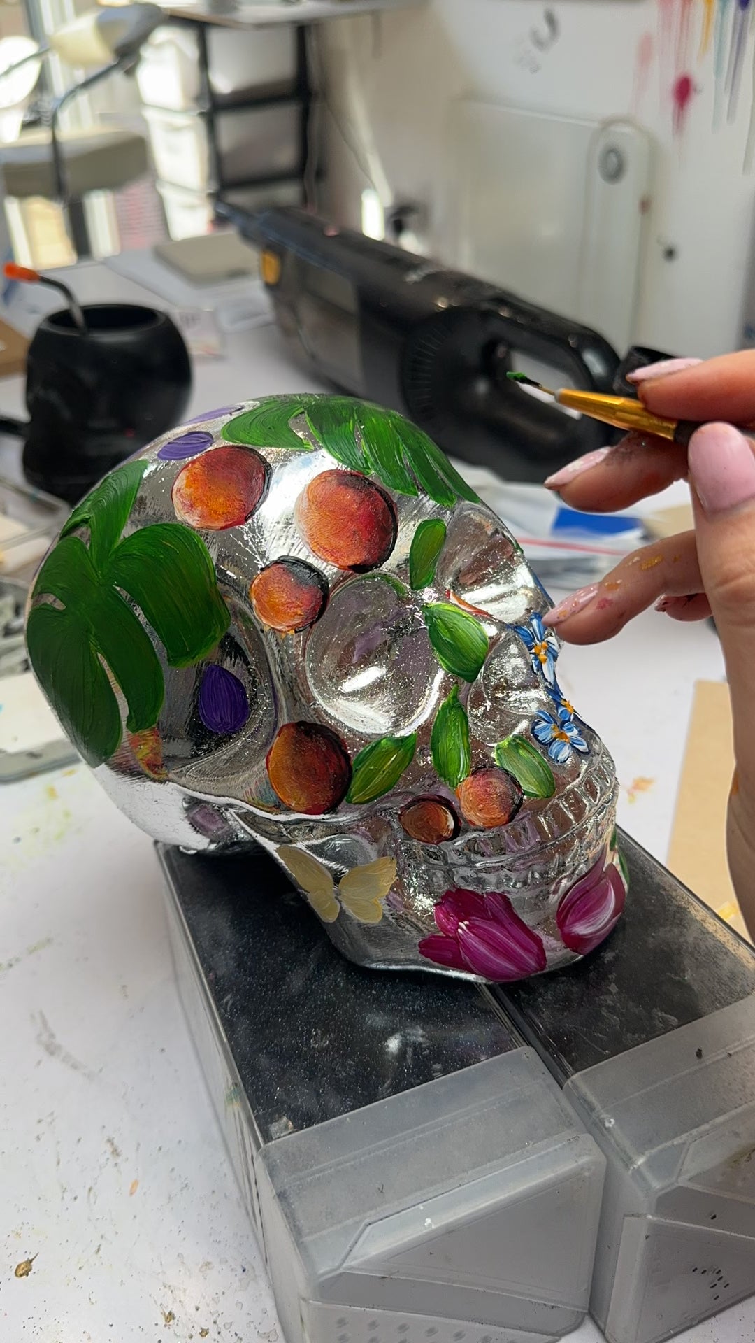 Shining In Silver - Original - SOLD