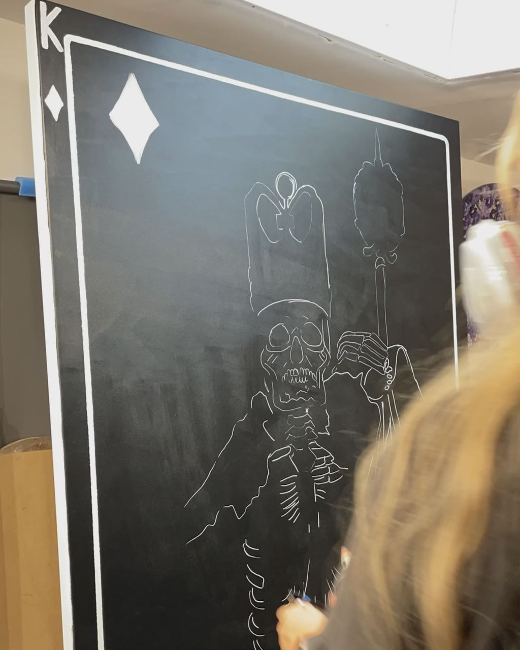 King Of Diamonds - Original - SOLD