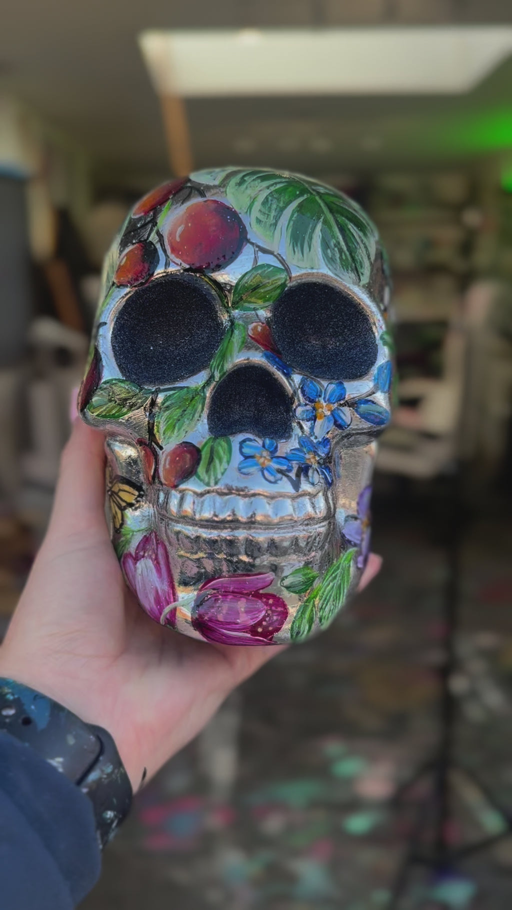 Shining In Silver - Original - SOLD