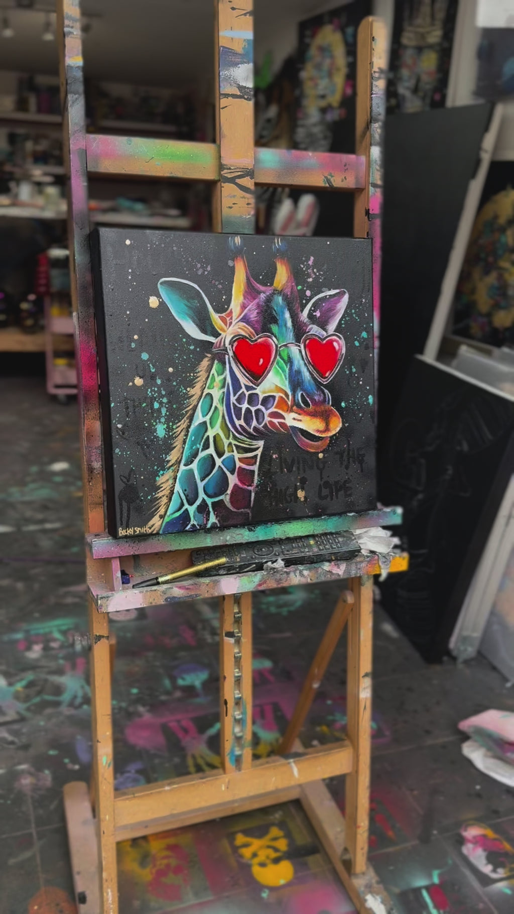 Living The High Life - Original - SOLD