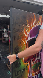 Fire In My Soul - Original - SOLD