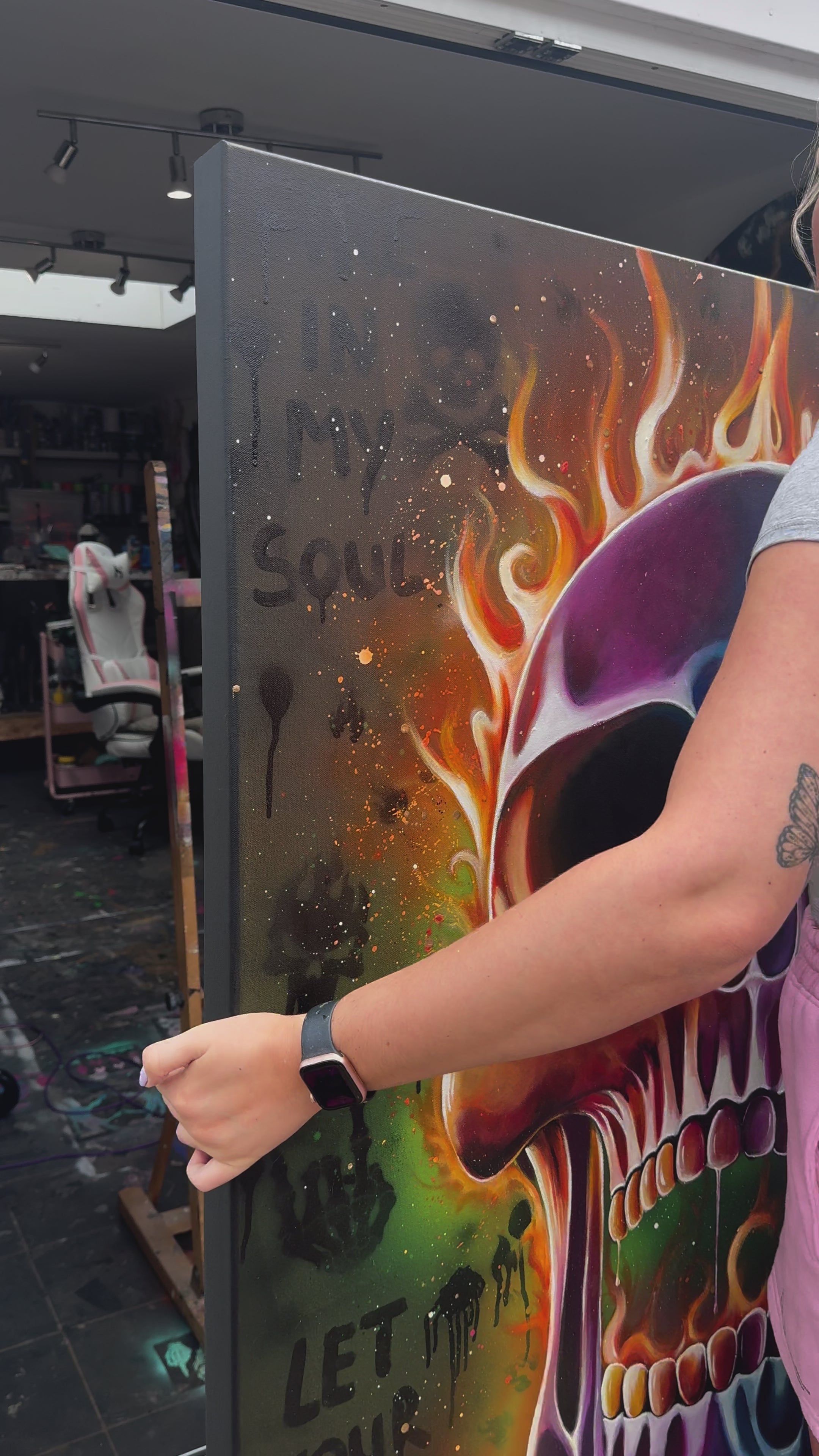 Fire In My Soul - Original - SOLD