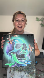 Skull Of Pisces - Original - SOLD