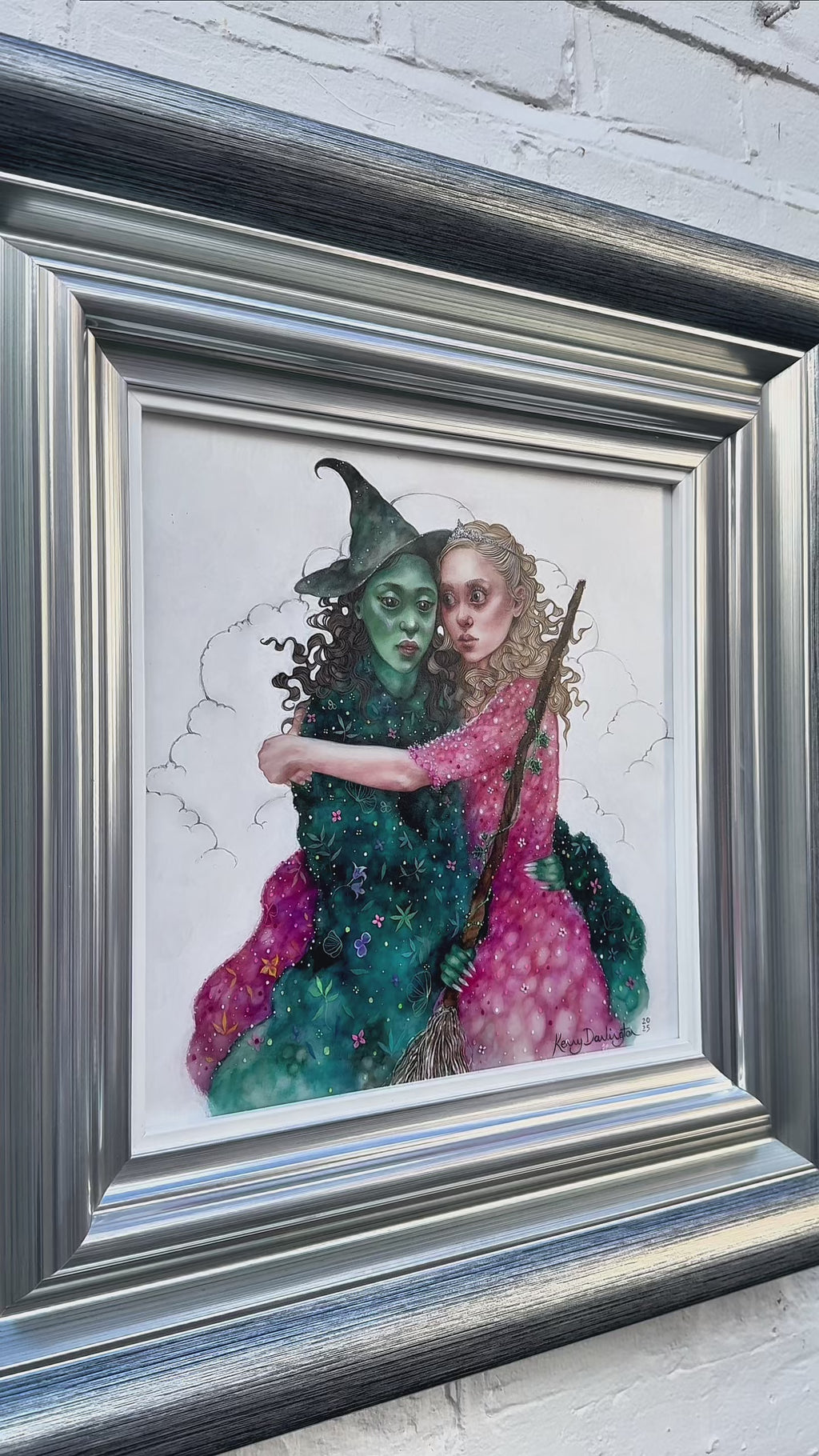 Because I Knew You - Original - SOLD