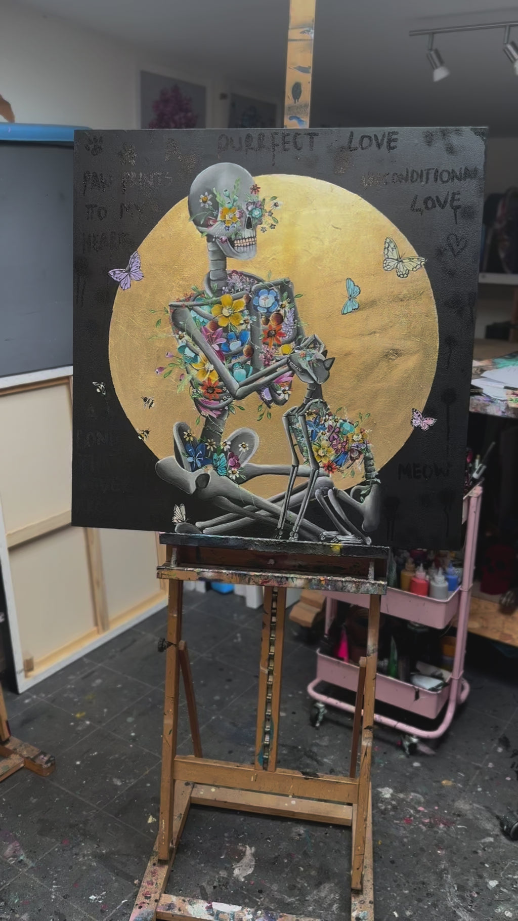 Purrfect Love - Original - SOLD