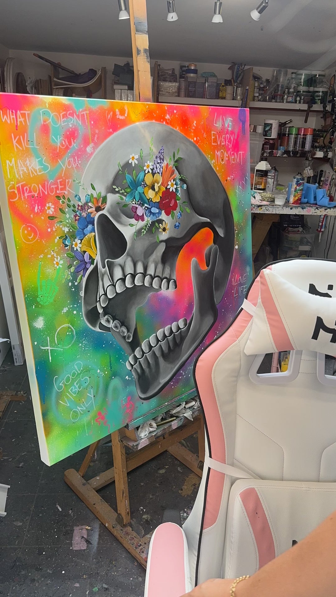 What Doesn't Kill You Makes You Stronger - Original - SOLD