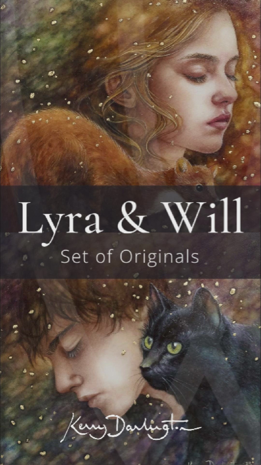 Lyra and Will - Original SET - SOLD