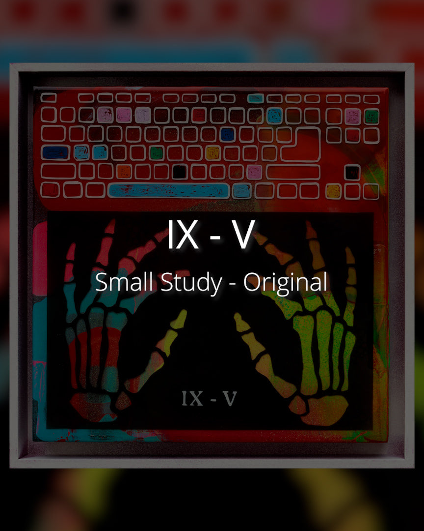IX - V - Small Study - Original - SOLD