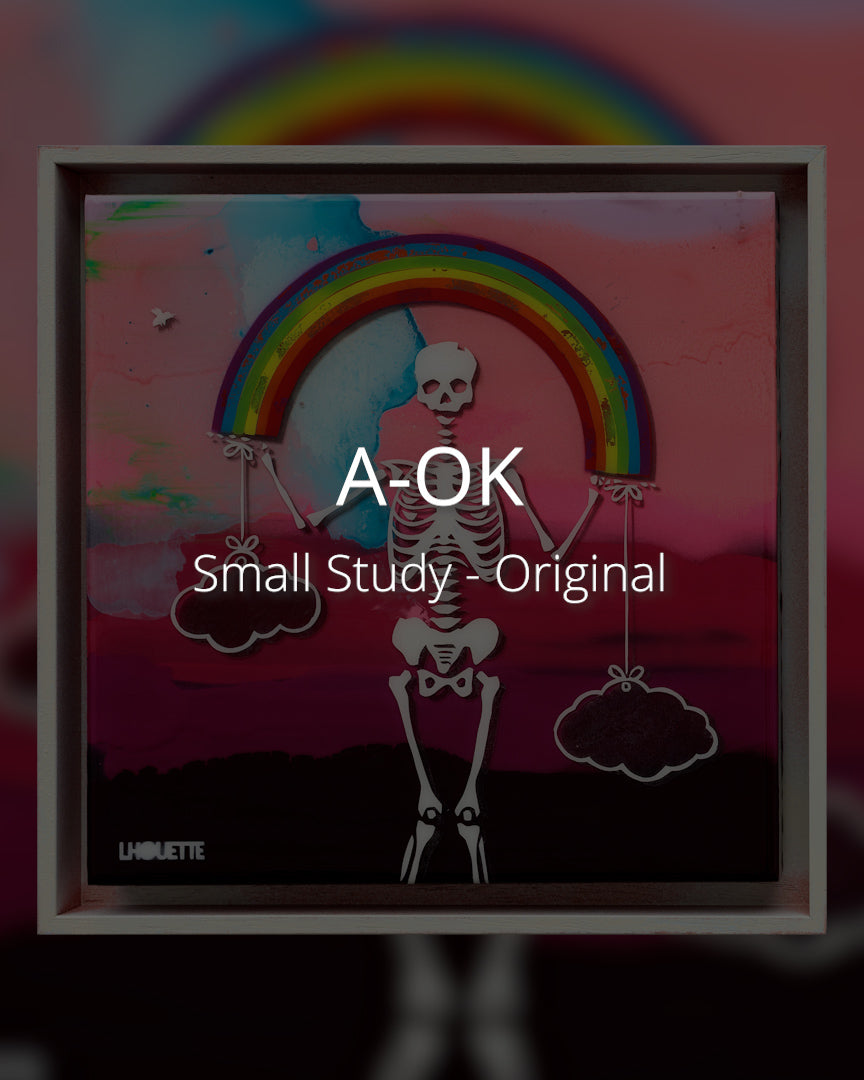 A-OK - Small Study - Original - SOLD