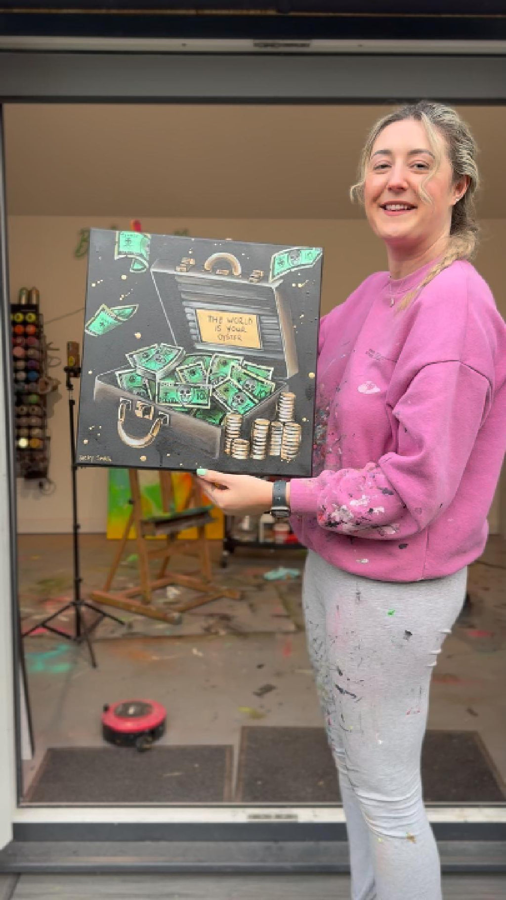 The World Is Your Oyster - Original - SOLD