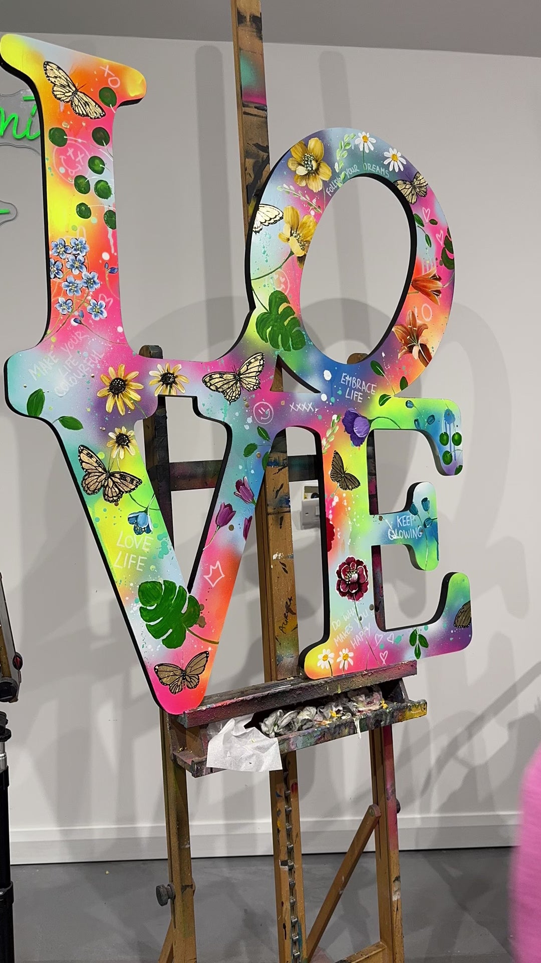 Let Love Glow - Original - SOLD