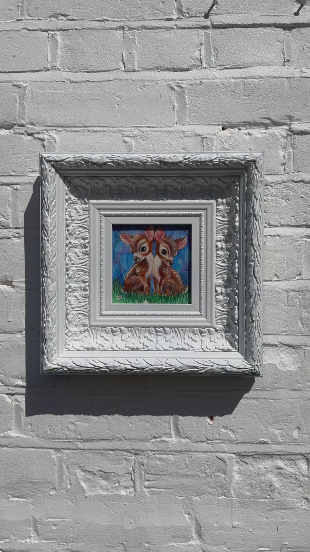 Woodland Fawns - Original - SOLD
